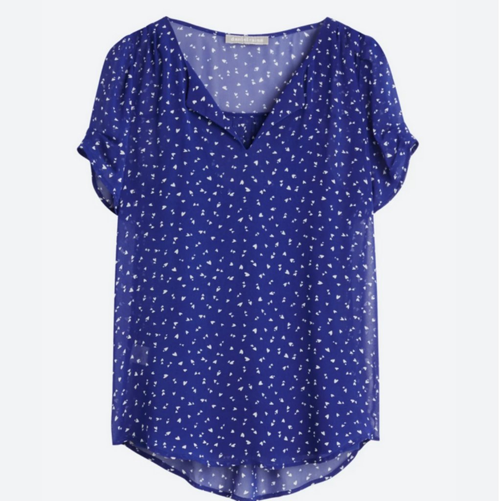 Daniel Rainn Anders Split Neck Blouse